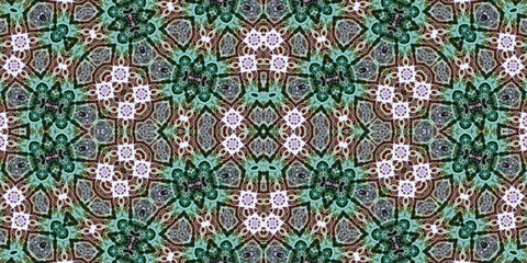 Seamless abstract pattern. The texture of the pattern is symmetrical. Endless pattern