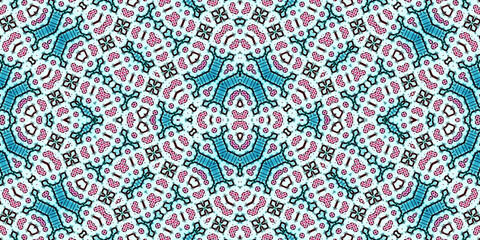 Seamless abstract pattern. The texture of the pattern is symmetrical. Endless pattern