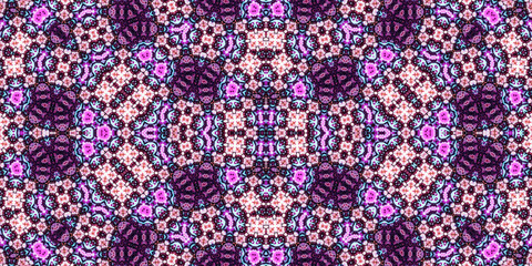 Seamless abstract pattern. The texture of the pattern is symmetrical. Endless pattern