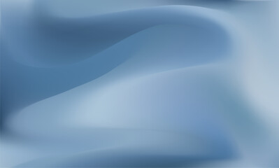 Frosty Blue Gradient for Christmas Design. Abstract blue gradient