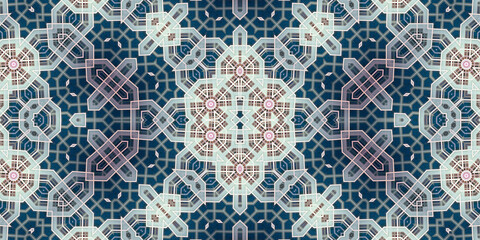 Seamless abstract pattern. The texture of the pattern is symmetrical. Endless pattern