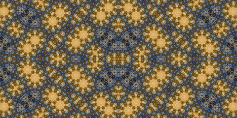 Seamless abstract pattern. The texture of the pattern is symmetrical. Endless pattern