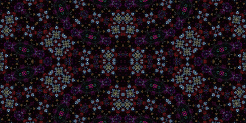 Seamless abstract pattern. The texture of the pattern is symmetrical. Endless pattern