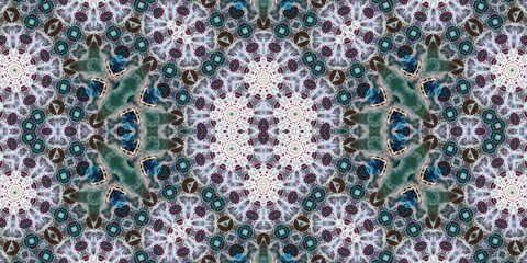 Seamless abstract pattern. The texture of the pattern is symmetrical. Endless pattern