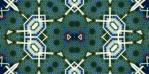 Seamless abstract pattern. The texture of the pattern is symmetrical. Endless pattern