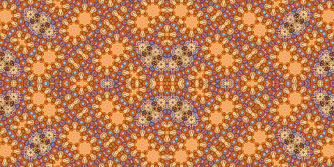 Seamless abstract pattern. The texture of the pattern is symmetrical. Endless pattern