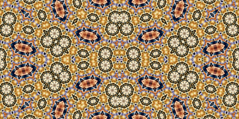 Seamless abstract pattern. The texture of the pattern is symmetrical. Endless pattern