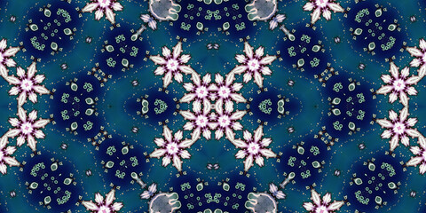 Seamless abstract pattern. The texture of the pattern is symmetrical. Endless pattern