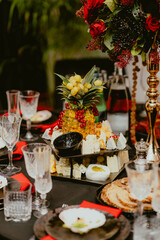 christmas table setting