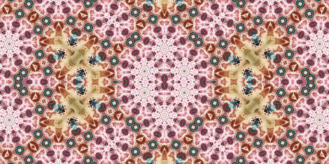 Seamless abstract pattern. The texture of the pattern is symmetrical. Endless pattern