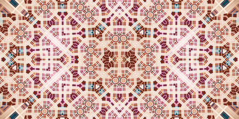 Seamless abstract pattern. The texture of the pattern is symmetrical. Endless pattern