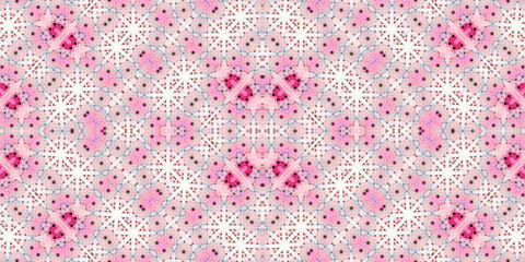 Seamless abstract pattern. The texture of the pattern is symmetrical. Endless pattern