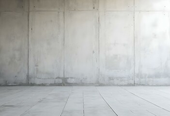 Fototapeta premium Empty Room Empty Space with cement wall floor gray on background