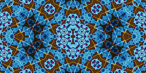 Seamless abstract pattern. The texture of the pattern is symmetrical. Endless pattern