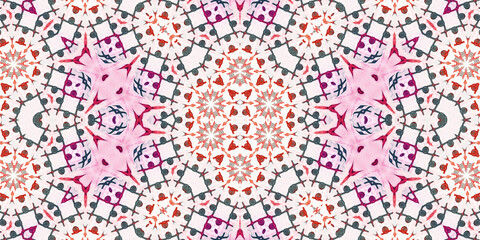 Seamless abstract pattern. The texture of the pattern is symmetrical. Endless pattern