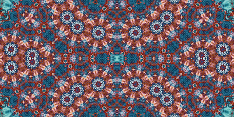 Seamless abstract pattern. The texture of the pattern is symmetrical. Endless pattern