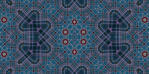 Seamless abstract pattern. The texture of the pattern is symmetrical. Endless pattern
