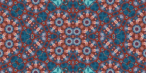 Seamless abstract pattern. The texture of the pattern is symmetrical. Endless pattern