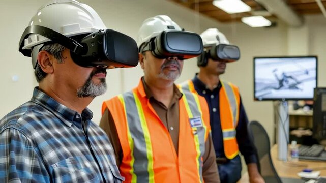 Participants are given handson training on the latest virtual reality software allowing them to visualize and plan construction projects in a virtual environment.