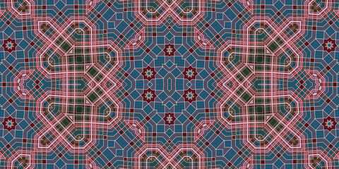 Seamless abstract pattern. The texture of the pattern is symmetrical. Endless pattern