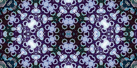 Seamless abstract pattern. The texture of the pattern is symmetrical. Endless pattern