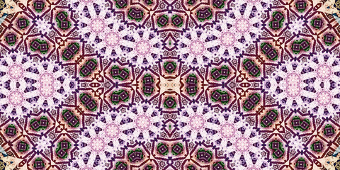 Seamless abstract pattern. The texture of the pattern is symmetrical. Endless pattern