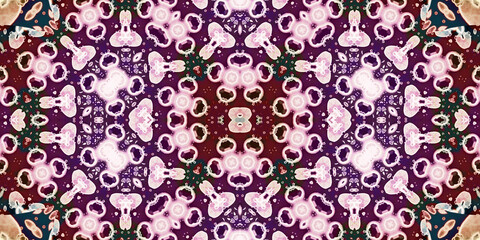 Seamless abstract pattern. The texture of the pattern is symmetrical. Endless pattern