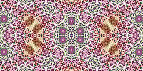 Seamless abstract pattern. The texture of the pattern is symmetrical. Endless pattern