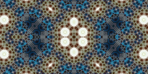 Seamless abstract pattern. The texture of the pattern is symmetrical. Endless pattern