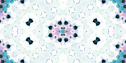 Seamless abstract pattern. The texture of the pattern is symmetrical. Endless pattern