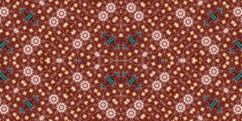 Seamless abstract pattern. The texture of the pattern is symmetrical. Endless pattern