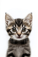 Obraz premium Cute Baby Kitten Portrait
