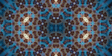 Seamless abstract pattern. The texture of the pattern is symmetrical. Endless pattern