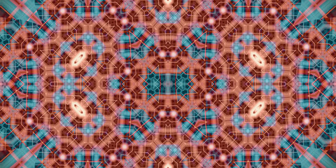 Seamless abstract pattern. The texture of the pattern is symmetrical. Endless pattern
