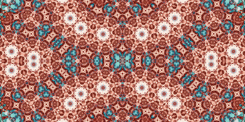 Seamless abstract pattern. The texture of the pattern is symmetrical. Endless pattern