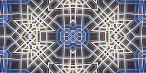 Seamless abstract pattern. The texture of the pattern is symmetrical. Endless pattern