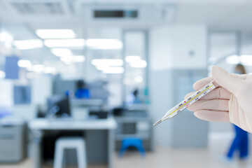 The concept of temperature monitoring and medical care .