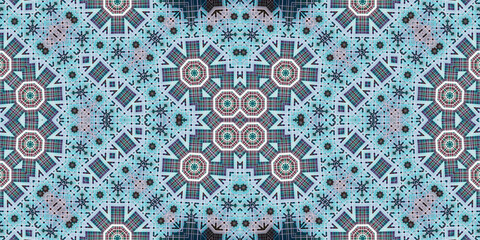 Seamless abstract pattern. The texture of the pattern is symmetrical. Endless pattern
