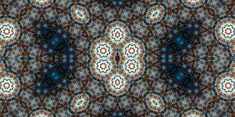 Seamless abstract pattern. The texture of the pattern is symmetrical. Endless pattern