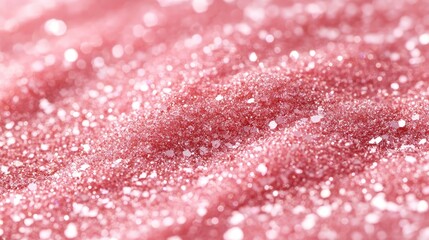 Pink glitter texture background for festive, holiday, and creative designs