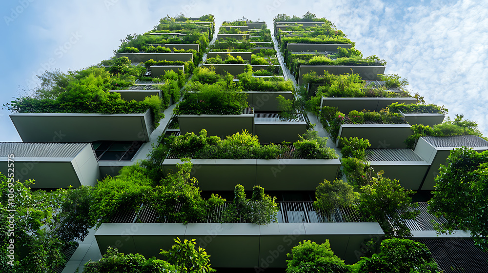 Poster sustainable and eco friendly infrastructure planning, designing structures and systems that are ener