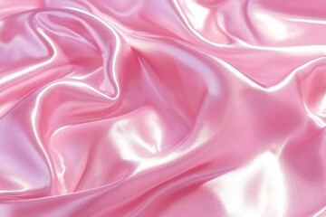 Obraz premium Fond rose pastel brillant avec reflets doux, créant un look moderne et élégant..