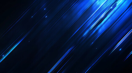 Abstract glowing circle lines on dark blue background, Geometric stripe line art design, Modern shiny blue lines, Futuristic technology concept, Suit for poster, cover, banner, brochure and website