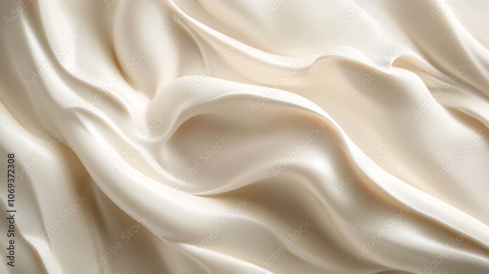 Aufkleber an elegant and delicate texture of a soft and foamy background in a trendy color, embodying a minima
