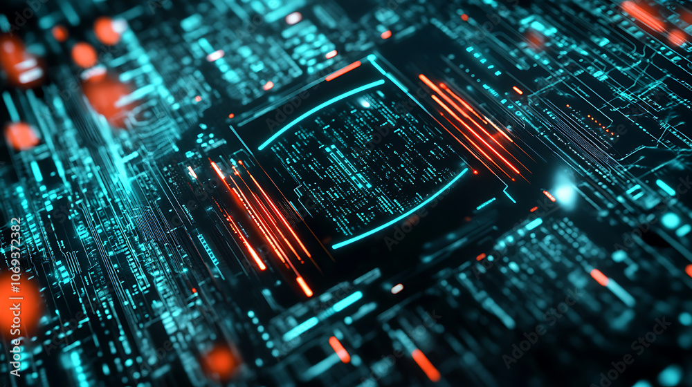 Aufkleber an illustration of advanced digital safety software providing robust personal information protection