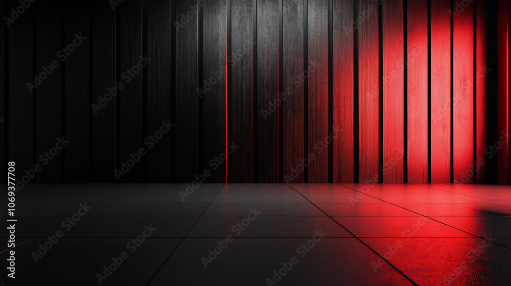 Poster abstract red and black are light pattern with the gradient is the with floor wall metal texture soft tech diagonal background black dark sleek clean modern