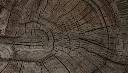 Naklejka premium A wood texture that is ideal for backgrounds and 3D objects, characterized by its cracked features. Generated with AI. 
