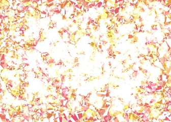 ピンクと黄色のラメの背景