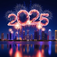 Christmas | New Year | 2025 | Merry Christmas | Christmas Tree | New Year's Day​ - Generative AI