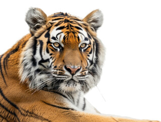 Fototapeta premium PNG Ottoman painting of Bengal tiger wildlife animal mammal.